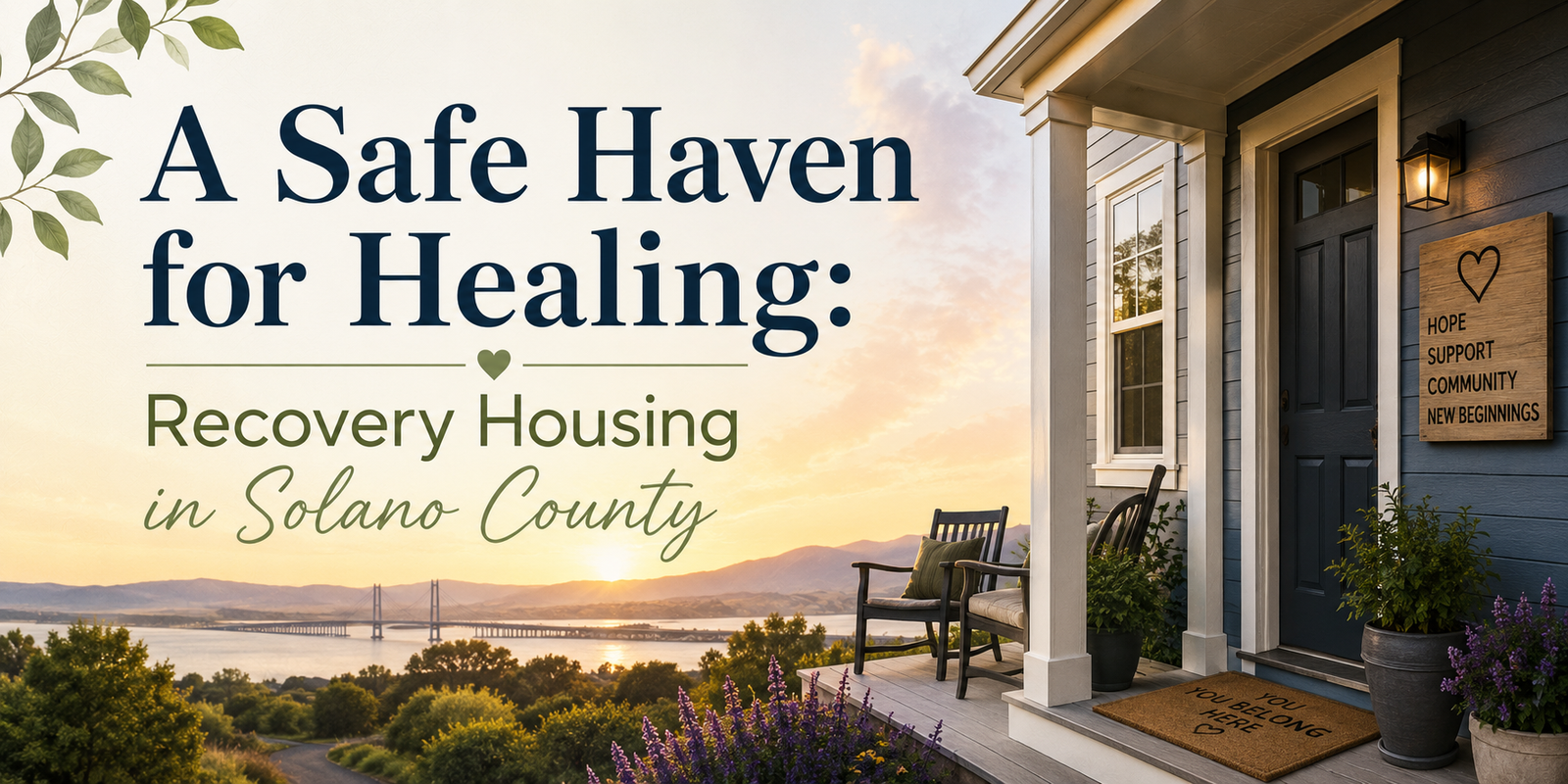 A Safe Haven for Healing: Recovery Housing in Solano County