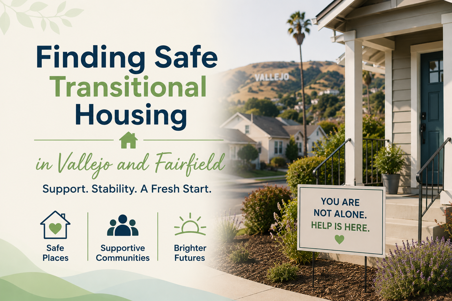 Finding Safe Transitional Housing in Vallejo and Fairfield