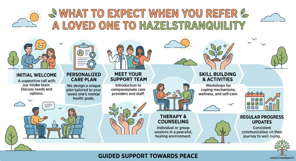 What to Expect When You Refer a Loved One to Hazelstranquility