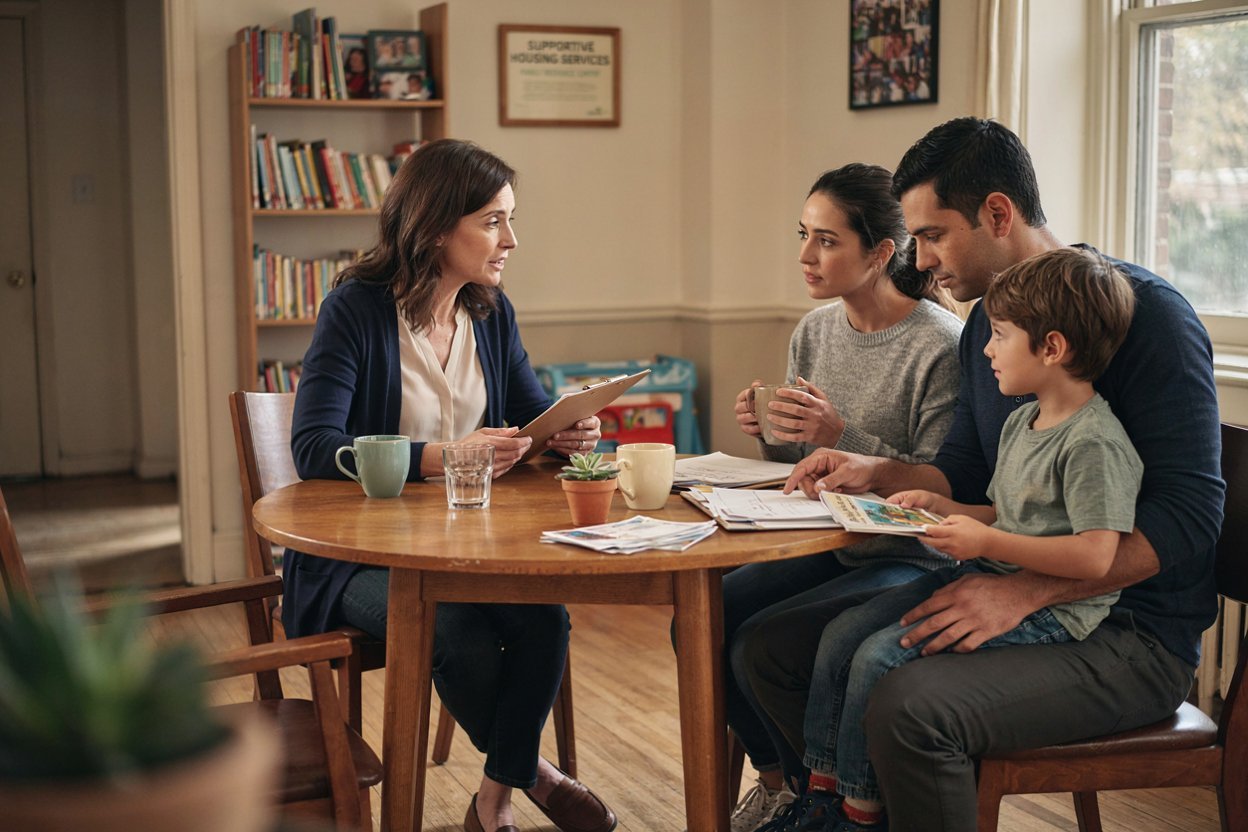 How Families Can Work With Case Managers in Supportive Housing